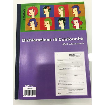 DICHIARAZIONE DI CONFORMITA'