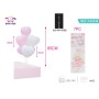 SET PALLONCINI CUORE ROSA BIANCO 85CM
