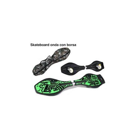 SKATEBOARD ONDA C/SACCA