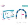 SET PALLONCINI ARCO QUADRIFOGLIO BLU ARGENTO