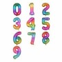 PALLONCINO MYLAR COLORE NUMERO 9 CM 80
