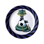 PIATTINI SIBILO NERAZZURRO