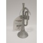 TROMBETTE 12CM ARGENTO