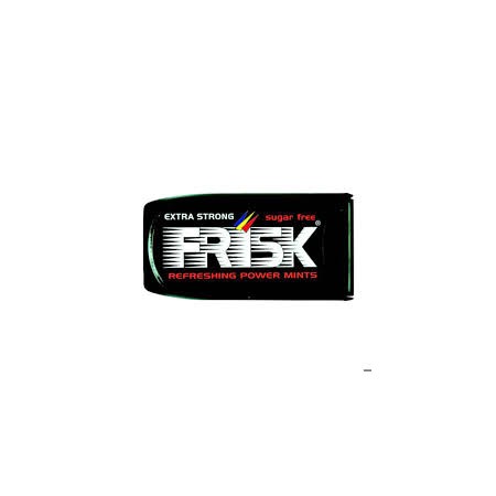 CARAMELLE FRISK EXTRA STRONG S/ZUCC. PEPPERMINT 12PZ
