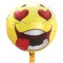 MYLAR EMOTICON 17 POLLICI.