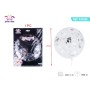 PALLONCINI STELLA PAILLETTES ARGENTO TRASPARENTE