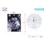 PALLONCINI PAILLETTES ARGENTO TRASPARENTE