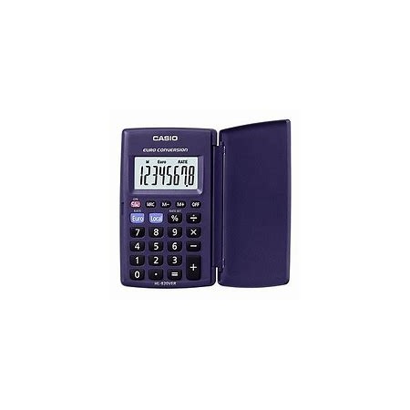 CALCOLATRICE TASCABILE 8 CIFRE CASIO HL-820VER
