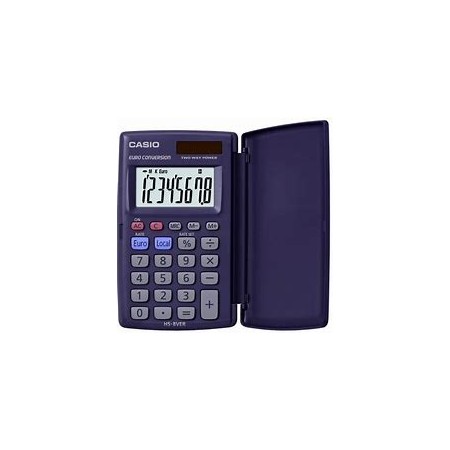 CALCOLATRICE TASCABILE SOLARE CASIO HS-8VER