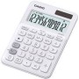 CALCOLATRICE DA TAVOLO CASIO 12 CIFRE MS-20UC BIANCA