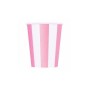 BICCHIERI 200CC STRIPES FUXIA