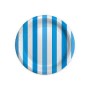 PIATTI PICCOLI STRIPES TURCHESE