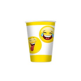 BICCHIERI 200CC EMOTICONS