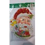 VETROFANIA TESTA BABBO NATALE 6217-2