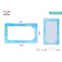 CORNICI DI CARTONE 39X59 PER SELFIE BENVENUTO BLU