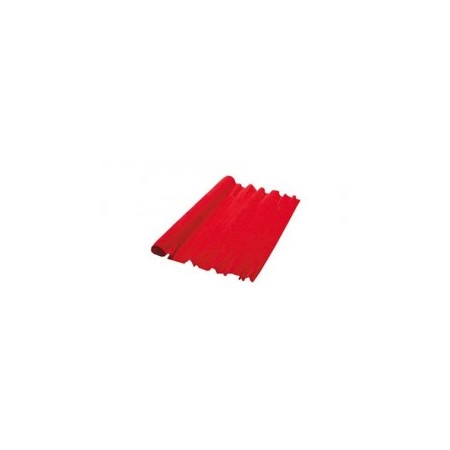 CARTA CRESPA ROSSO METAL
