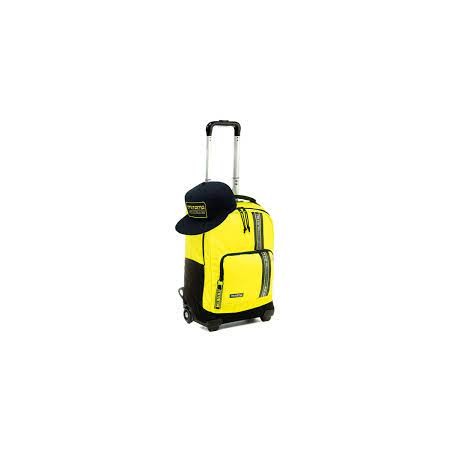 ZAINI TROLLEY MITAMA LIME FLUO CON CAPPELLINO OMAGGIO