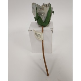 FIORI GAMBO CORTO BIANCO