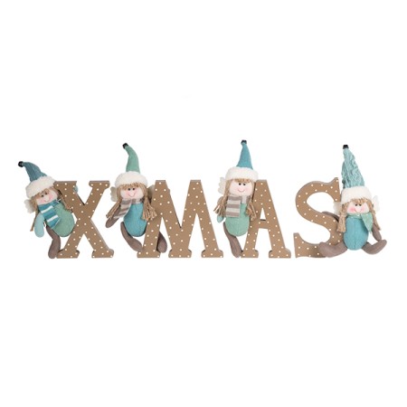 SCRITTA XMAS LEGNO