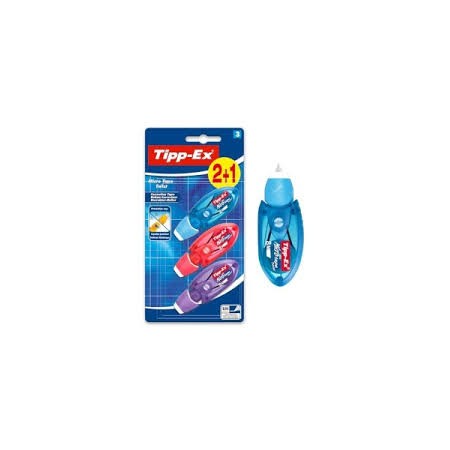 CORRETTORI ROLLER MICRO TIPP-EX MT.8 PZ.2+1 OMAGGIO