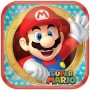 PIATTI 18X18 CM SUPER MARIO PZ.8