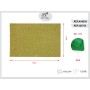 GOMMA EVA 40X60 GLITTER CROMO