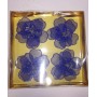 4 FIORI C/PISTILLI BIANCHI L24-60134B