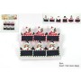 MOLLETTE LAVAGNA SET 6PZ