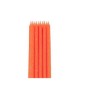 CANDELINE GLITTER 15CM ARANCIO