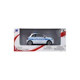 FIAT 500 POLIZIA MUNICIPALE 1:24