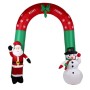ARCHI GONF. C/BABBO NATALE 270CM C/LUCI - EL 71609.