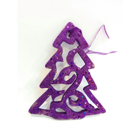 ADDOBBI ALBERO VIOLA.