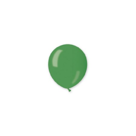100 PALLONCINI 5 POLLICI METAL (13CM) VERDE