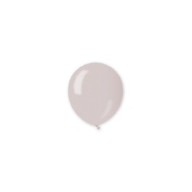 100 PALLONCINI 5 POLLICI METAL (13CM) ARGENTO