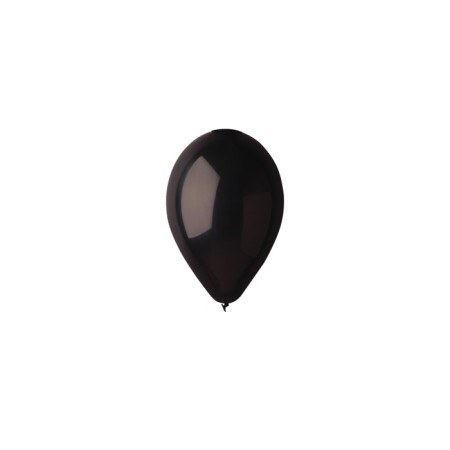 100 PALLONCINI 5 POLLICI METAL (13CM) NERO