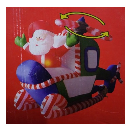 BABBO NATALE C/ELICOTTERO