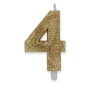 CANDELE SWEETY ORO GLITTER N.4