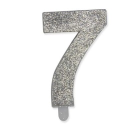 CANDELE SWEETY ARGENTO GLITTER N.7