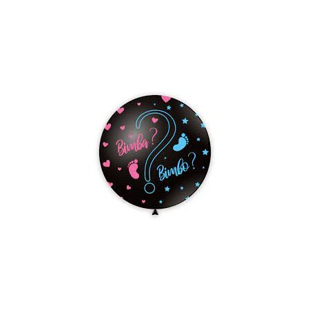 PALLONCINI BLISTER DA 2 PZ 83 CM ST.ROSA E CEL.GLOBO BIMBO/BIMBA?