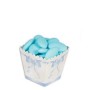 12 BOX PORTACONFETTI FIOCCO CELESTE