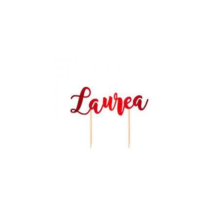 SCRITTA PER TORTA LAUREA