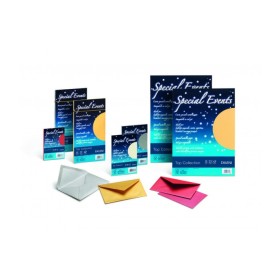 BUSTE SPECIAL EVENTS 17X17 PZ. 10 120GR ROSSO 08