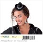 MINICAPPELLI COWBOY NERO C/STRASS