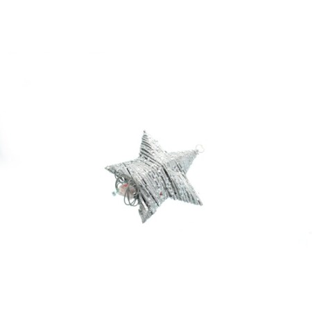 STELLA 30.5CM CON LUCI ARGENTO