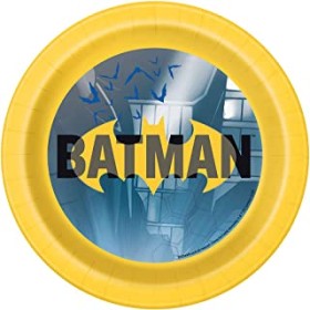 PIATTO 20 CM 8 PZ *BATMAN