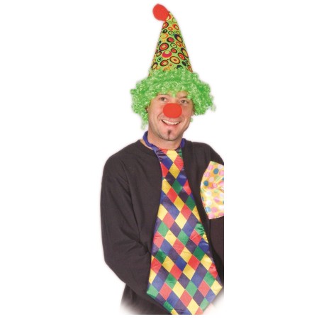 CRAVATTONE CLOWN QUADRI