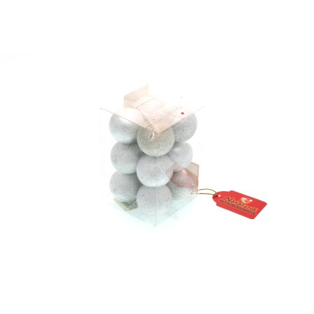 SFERE 4CM SET 12PZ ARGENTO