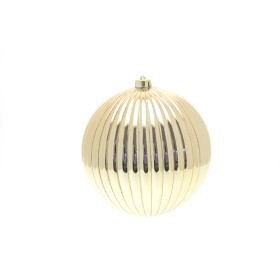 SFERA SINGOLA 20CM ORO FILO GLITTER