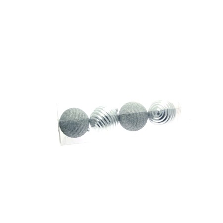 BOX 4 APPENDINI SFERA ARGENTO