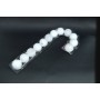 BOX BASTONE 12 SFERE 6CM BIANCO.